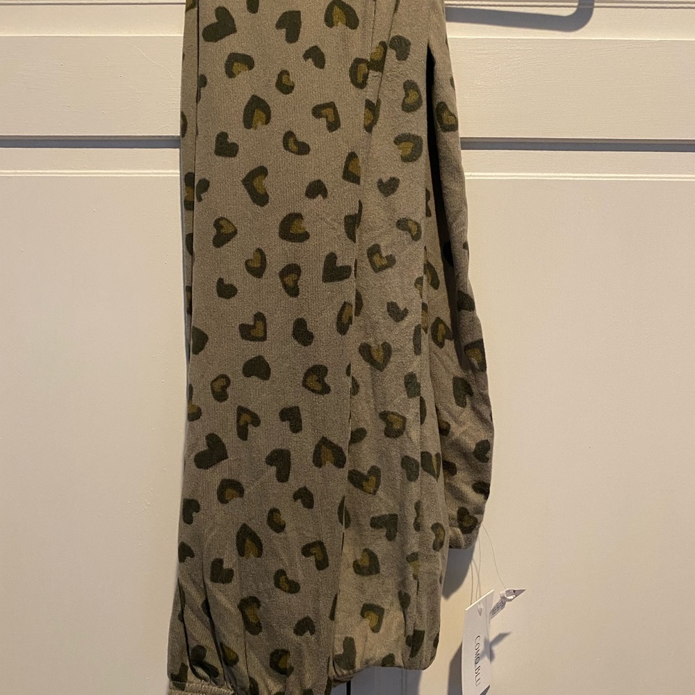 Leopard print joggers